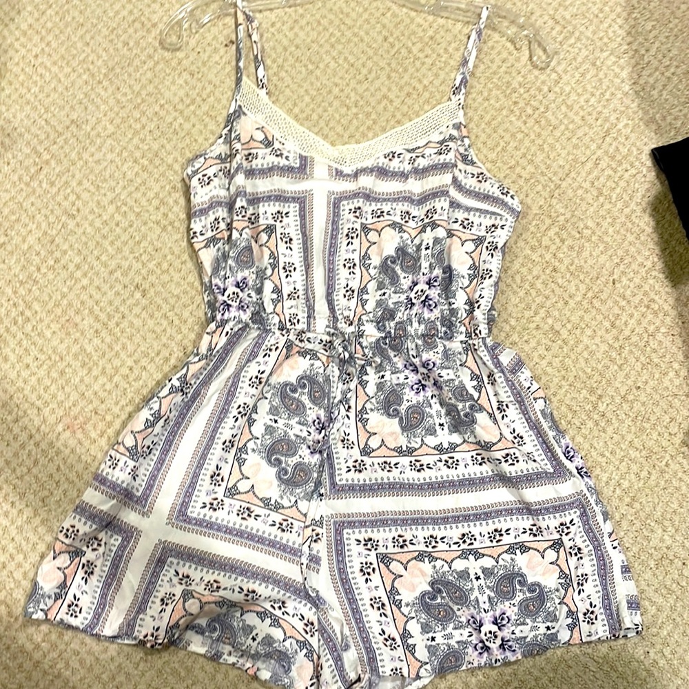 Cotton On brand paisley pattern romper